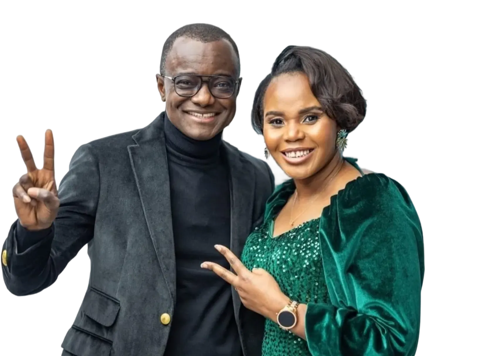 Pasteur Mira Fagbohoun et sa femme